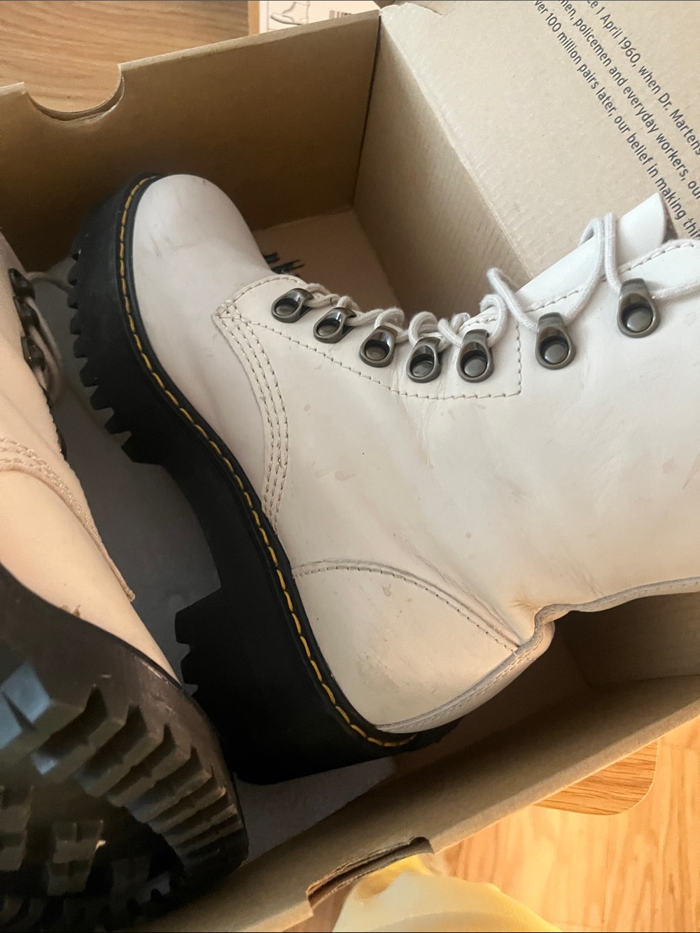 Dr. Martens Bone Leona Lace-Up Ankle Boots